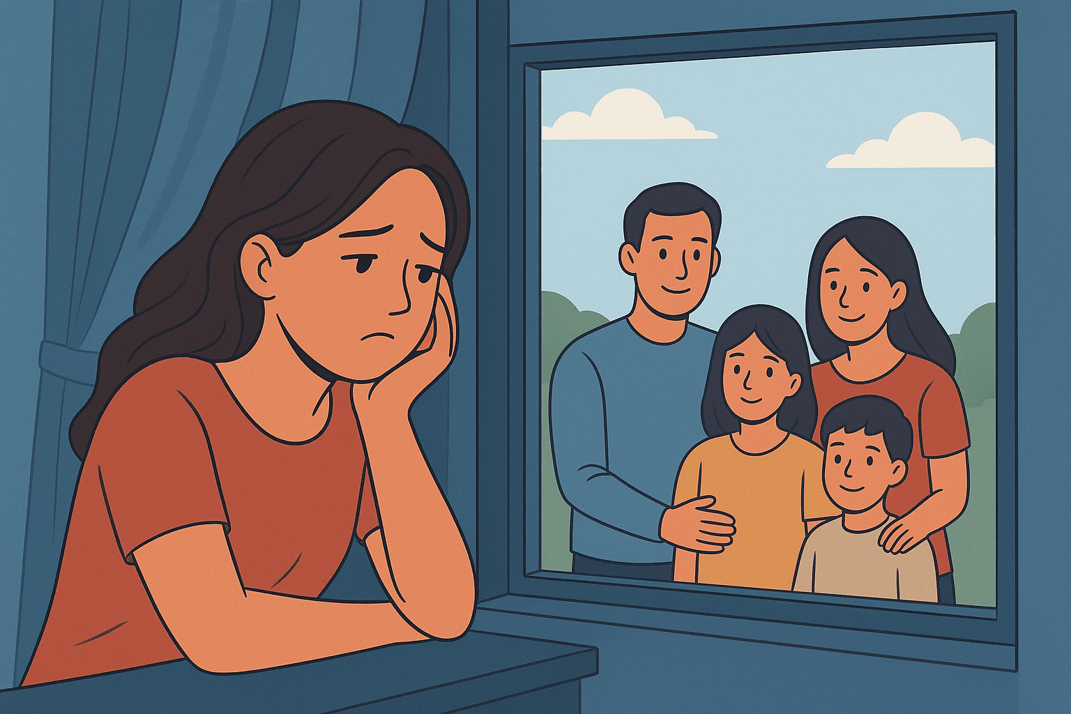 foto saudades de casa